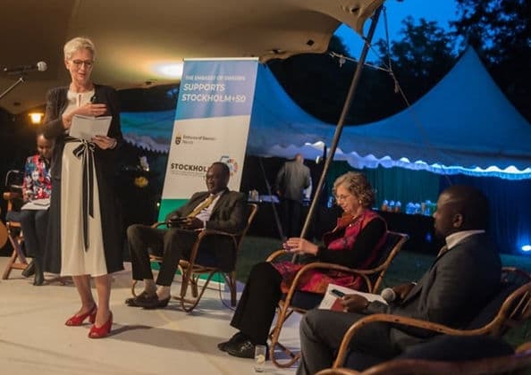 Stockholm+50 meeting with UNEP leadership and delegates